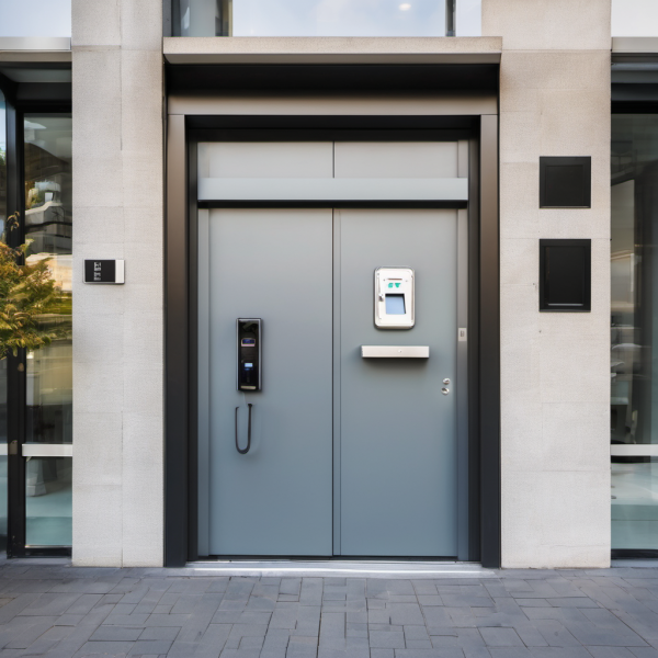 Pose de systèmes d'ouverture de porte par badge au Cannet